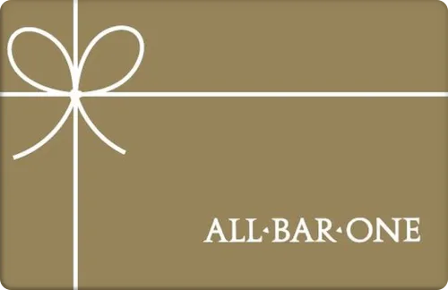 All Bar One Gift Card