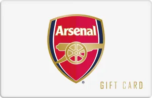 Arsenal Football Club Gift Card