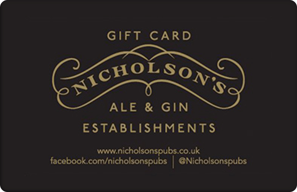 Nicholson's Gift Cards