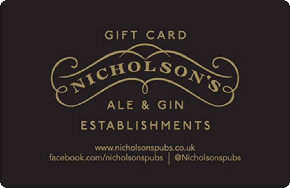 Nicholson's Gift Cards