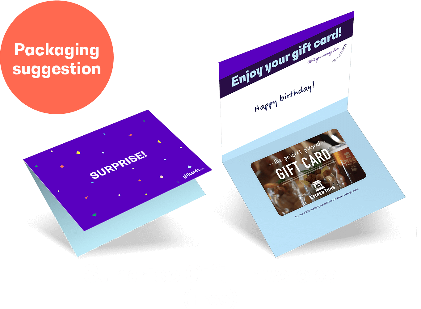 Wrapper Ember Inns Gift Card