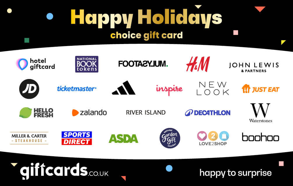 Happy Holiday Choice Gift Card