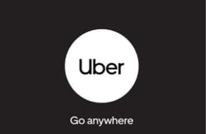 Uber Rides Gift Card
