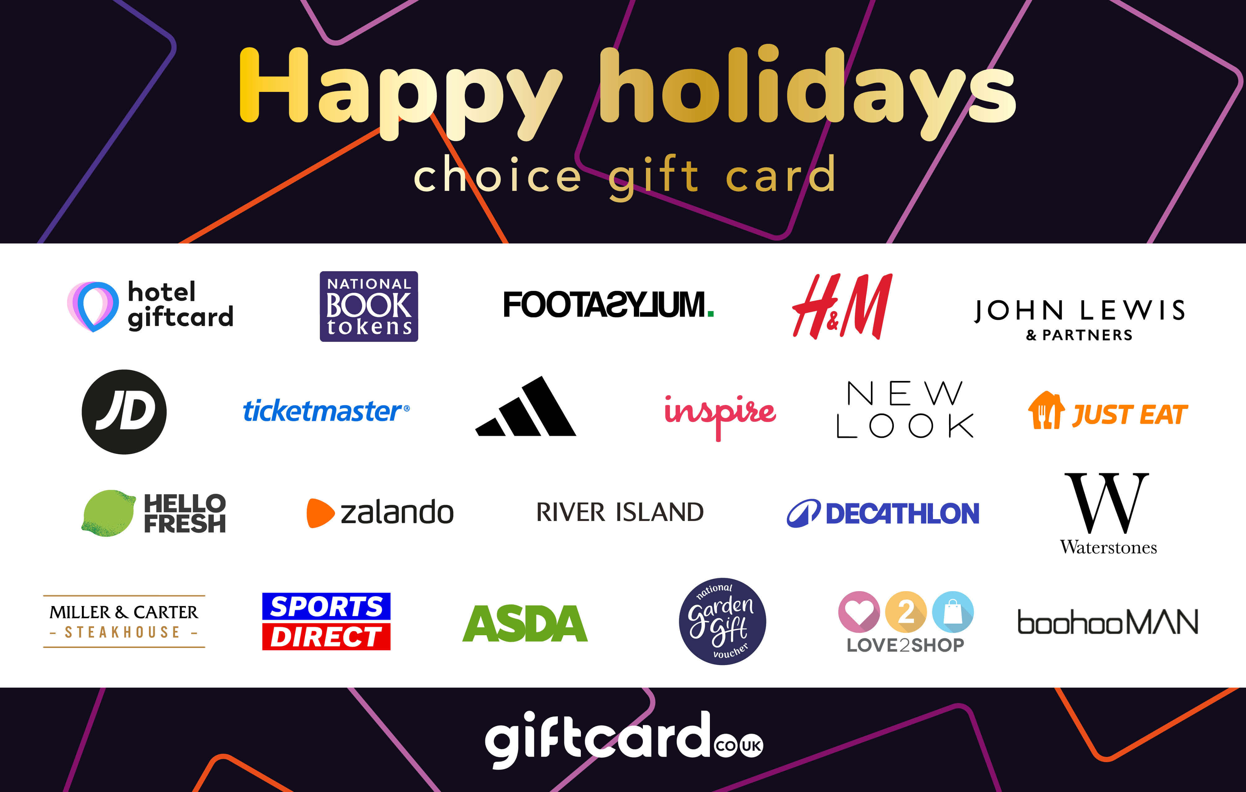 Happy Holiday Choice Gift Card