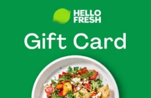 Hello Fresh Gift Card