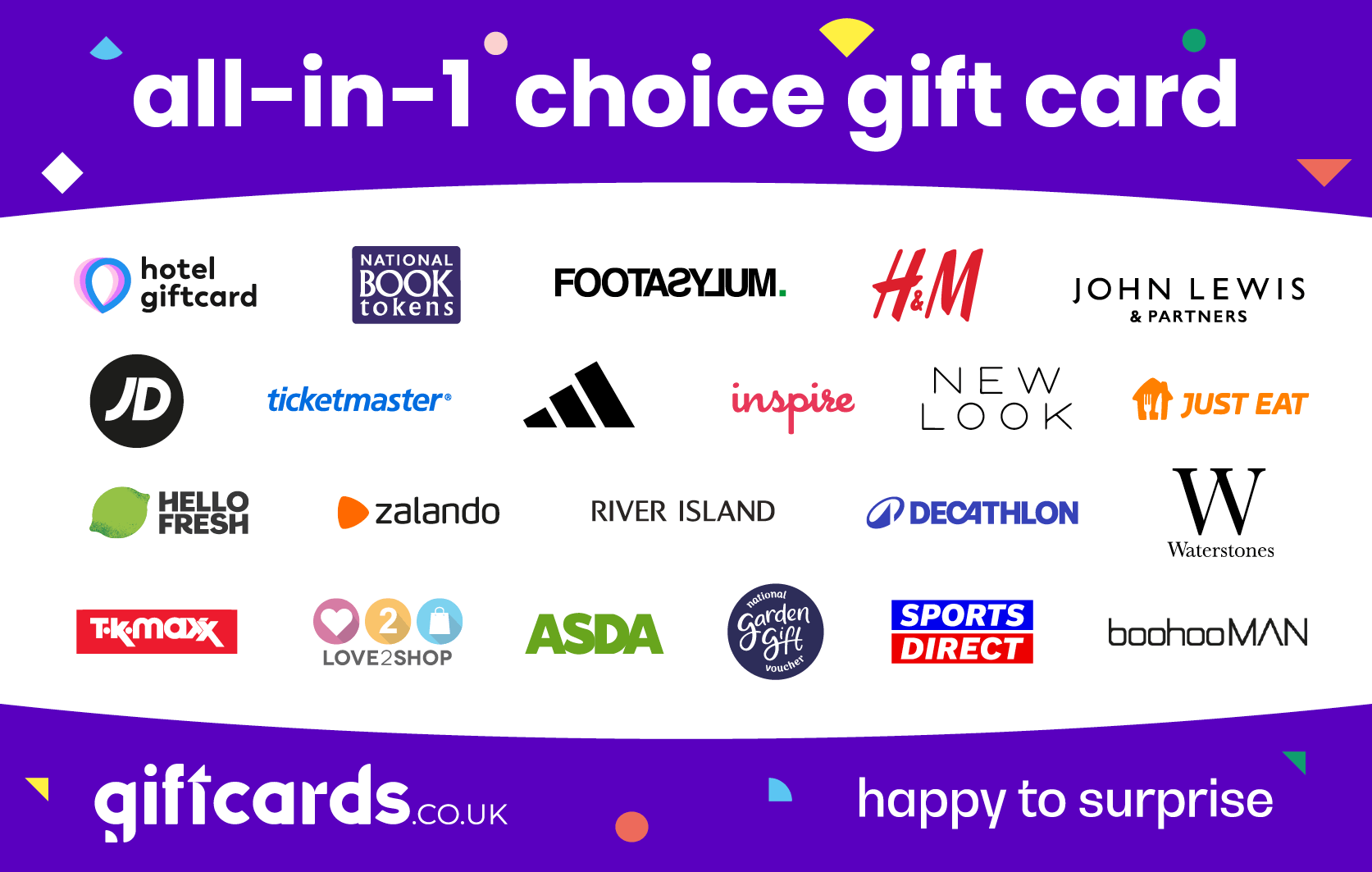 All-in-one Choice Gift Card