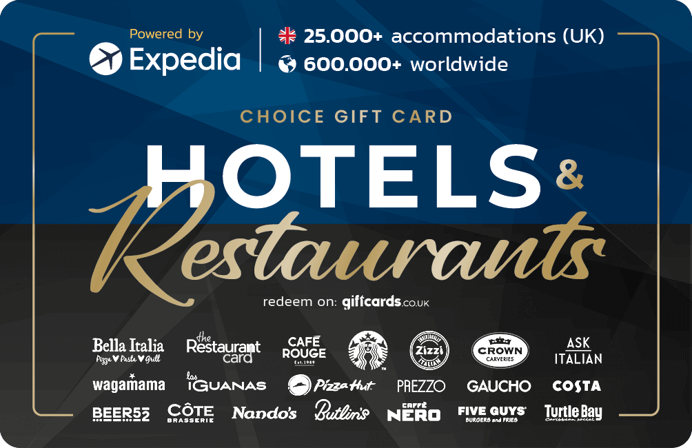 Hotels & Restaurants Gift Card