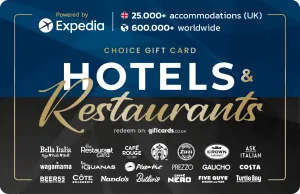 Hotels & Restaurants Gift Card
