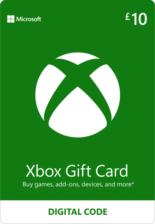 Xbox Live £10 Gift Card