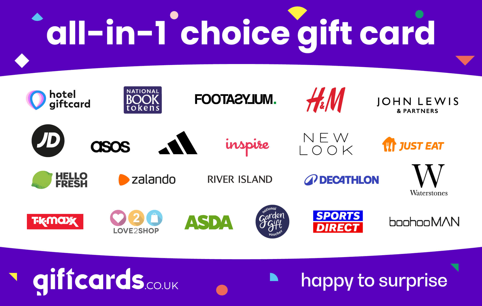 All-in-one Choice Gift Card