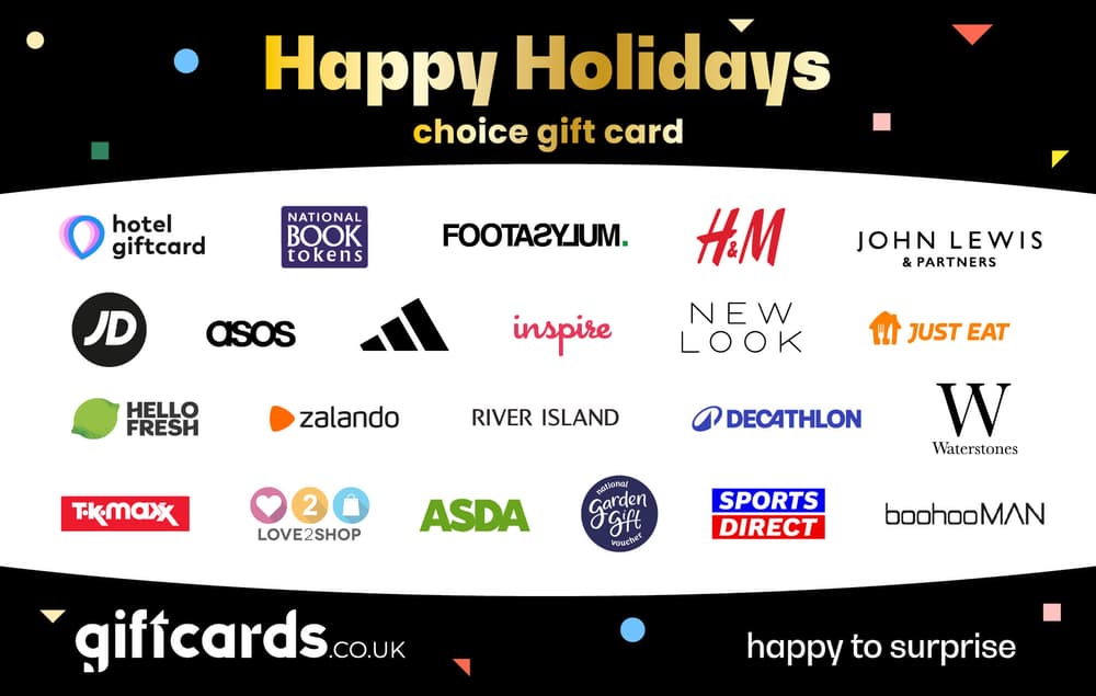 Happy Holiday Choice Gift Card