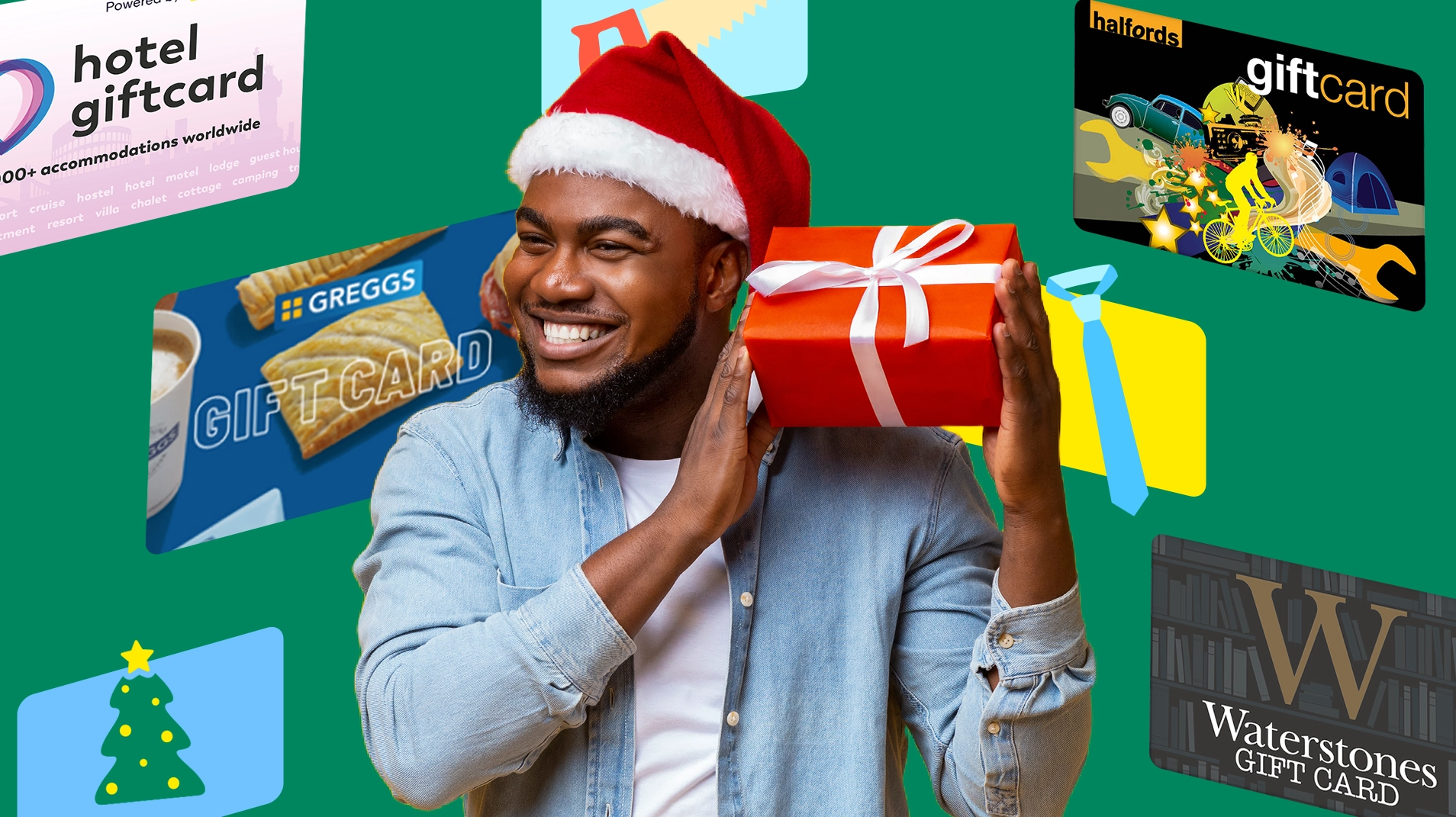 The best Christmas gift cards for him