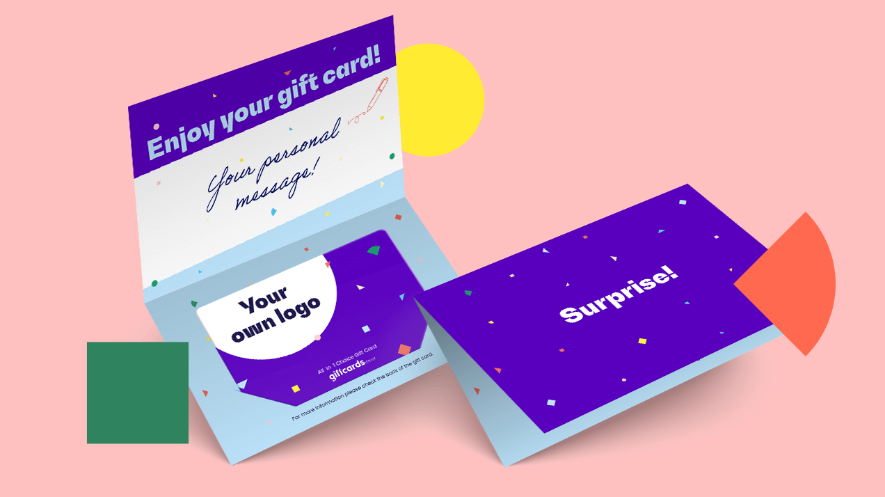 Personalised gift cards