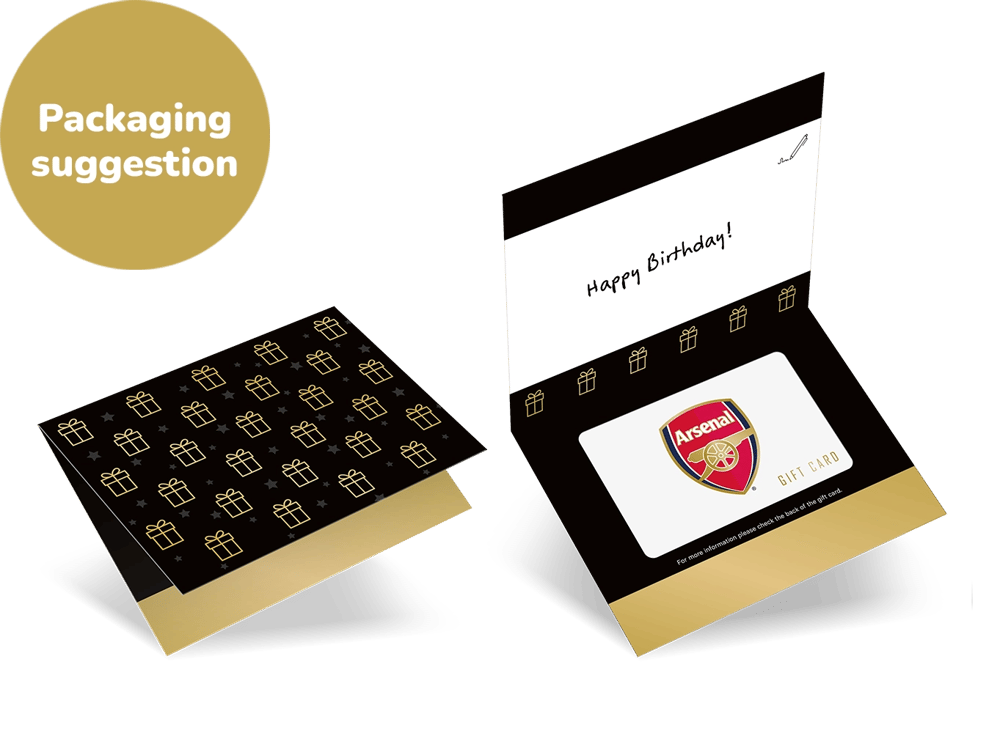 Arsenal Football Club Gift Card
