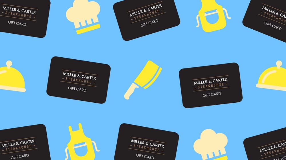 Can you use a Miller and Carter Gift Card online?