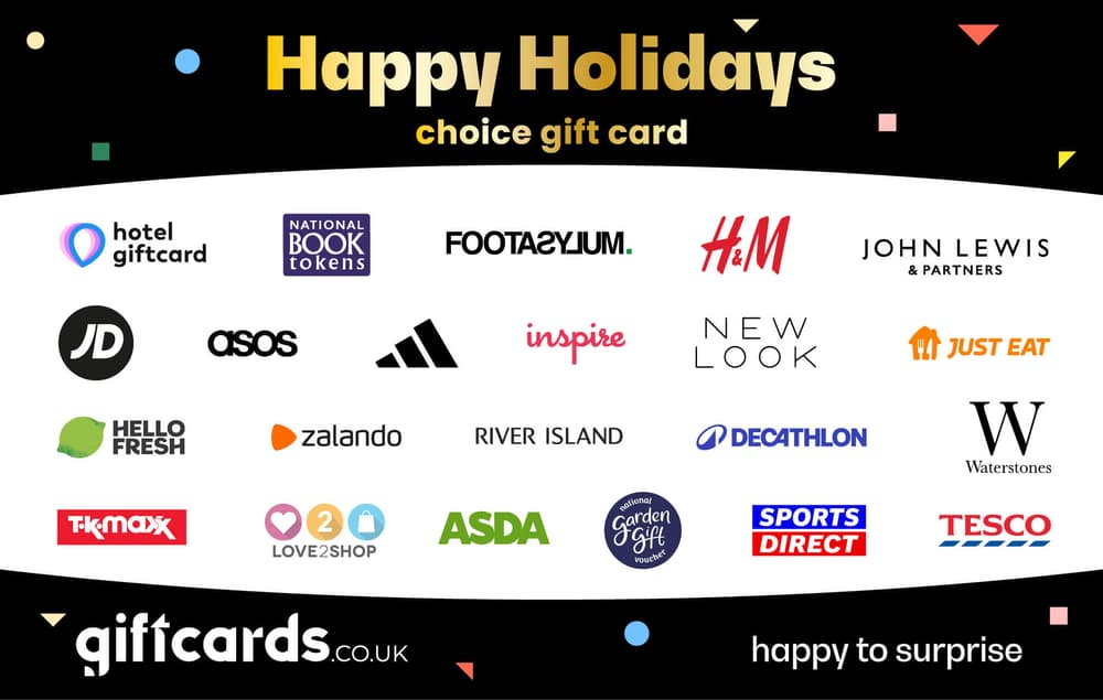 Happy Holiday Choice Gift Card
