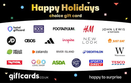 Happy Holiday Choice Gift Card