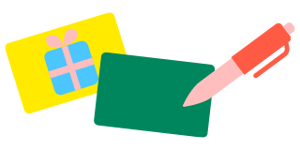 Is it possible to personalise gift cards?