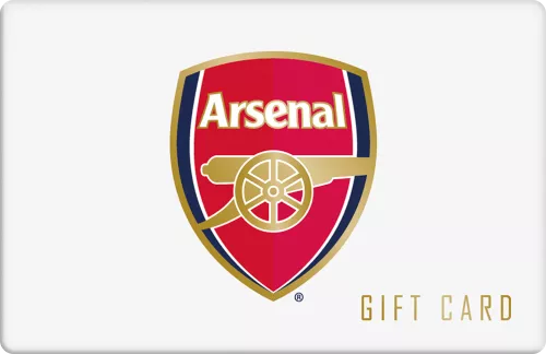 Arsenal Football Club Gift Card