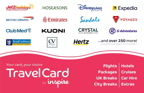 Inspire TravelCard Gift Card