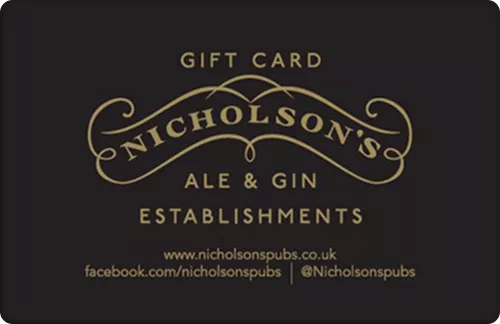 Nicholson's Gift Cards