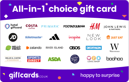 All in 1 choice gift card